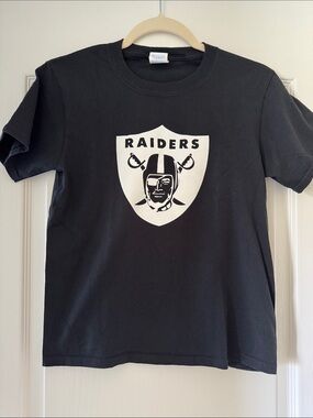 Port and Company Black Raiders Shield Graphic Tee